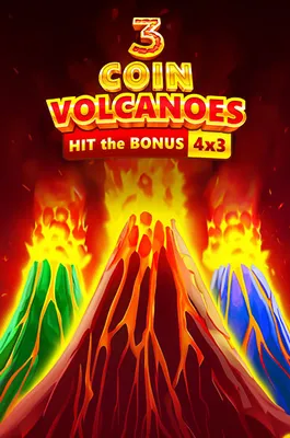 3 Coin Volcanoes tragamonedas explosiva STARBET